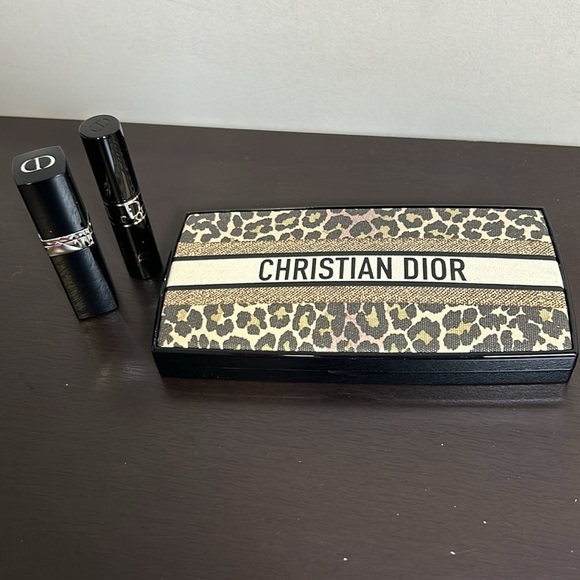 Christian Dior Makeup SET Limited Edition Eyeshadow Palette Mascara Lipstick NEW - Picture 2 of 9